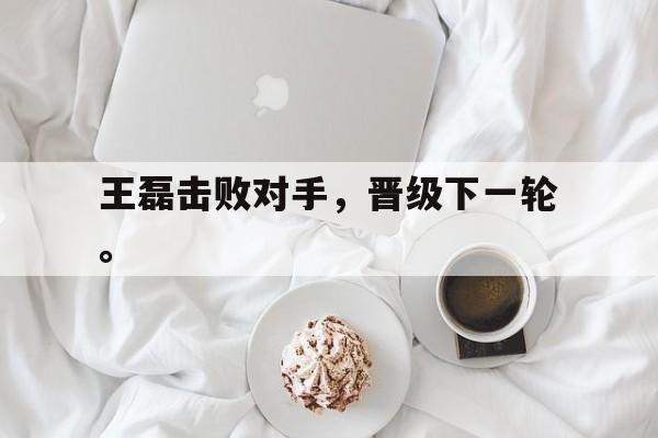IM 电竞官网下载-王磊击败对手，晋级下一轮。